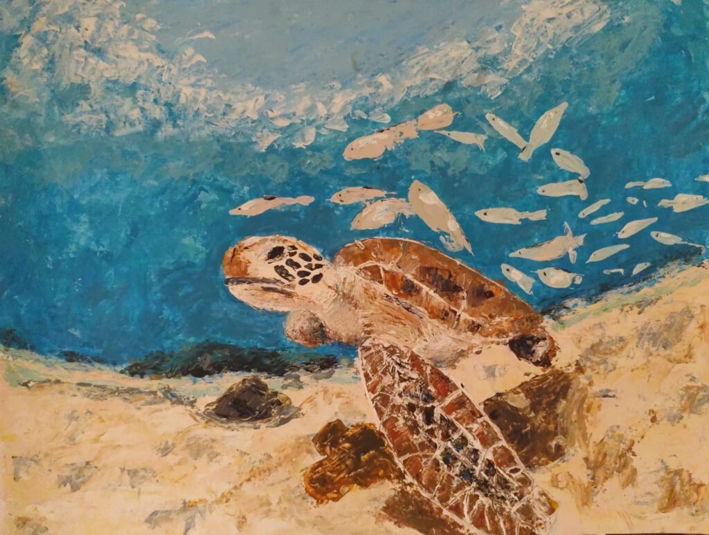 Peinture au couteau 1