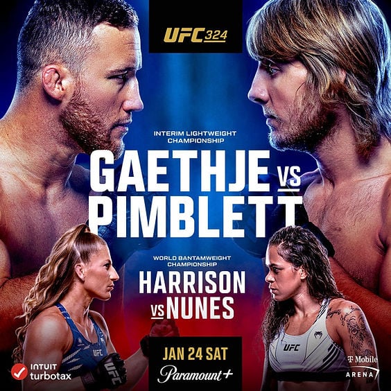 UFC 324 - Gaethje vs Pimblett 1