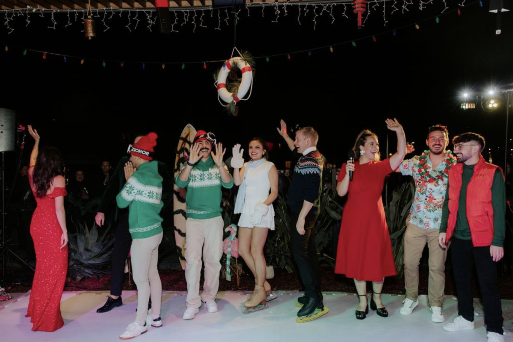 Sippin’ Santa Kick-off Christmas Spectacular 3
