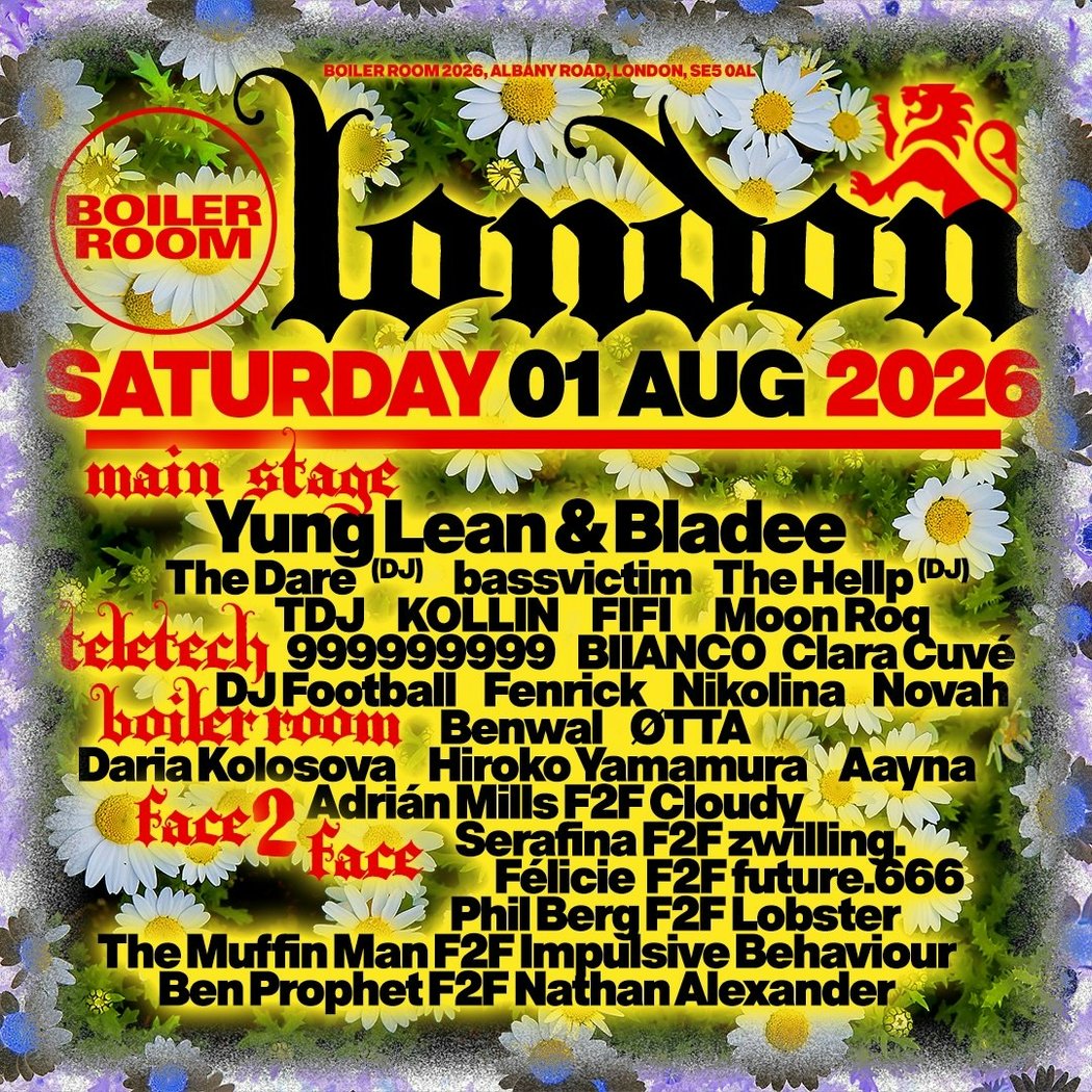 Boiler Room: Saturday 1