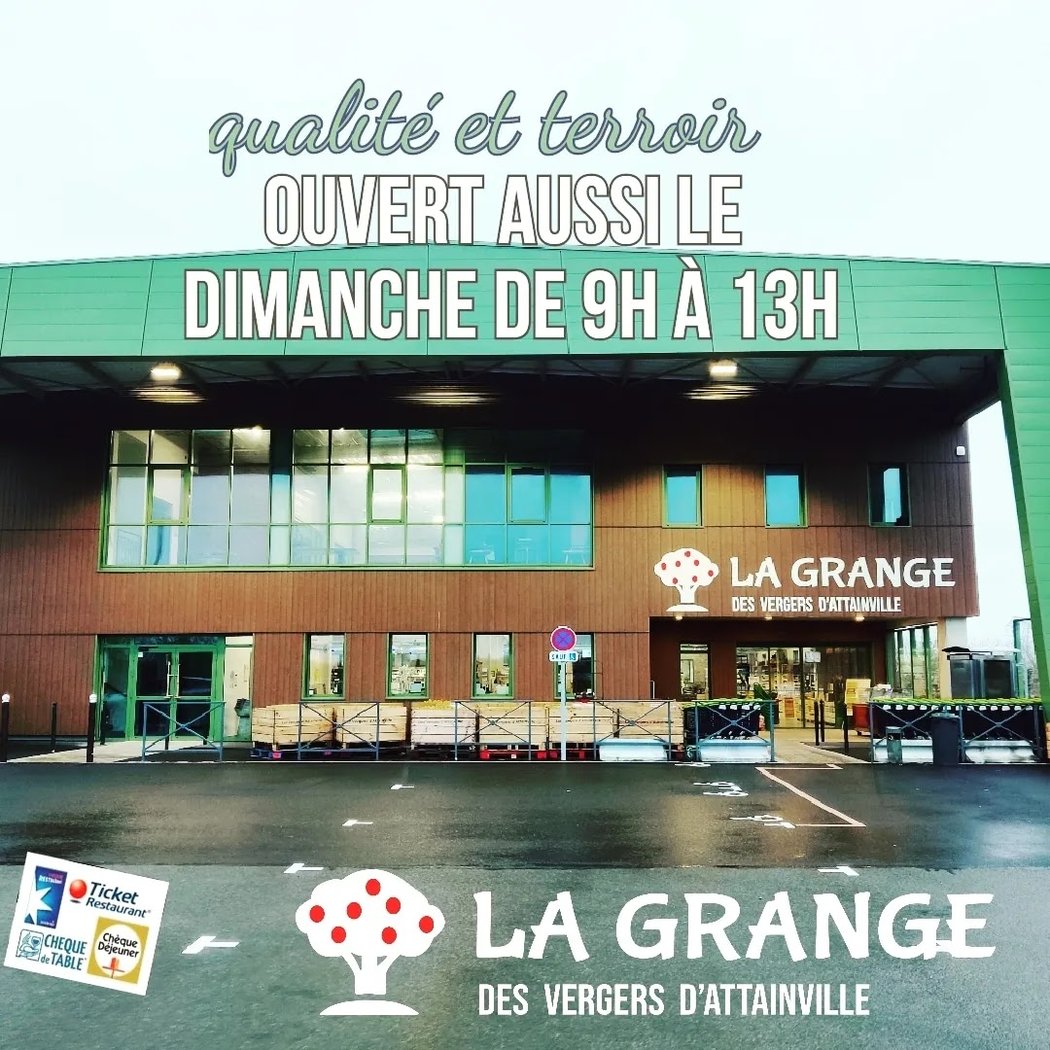La GRANGE des vergers d Attainville/Cueillette POMME-DRIVE 2