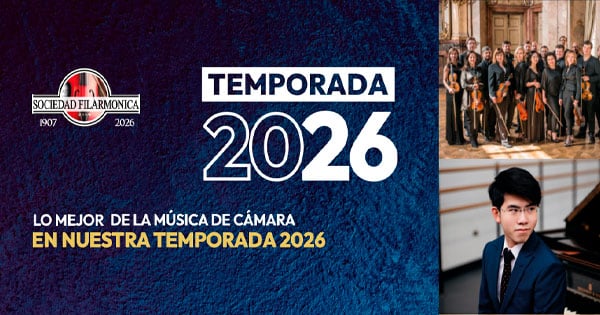 Temporada de Conciertos 2026 de la Sociedad Filarmónica de Lima 1