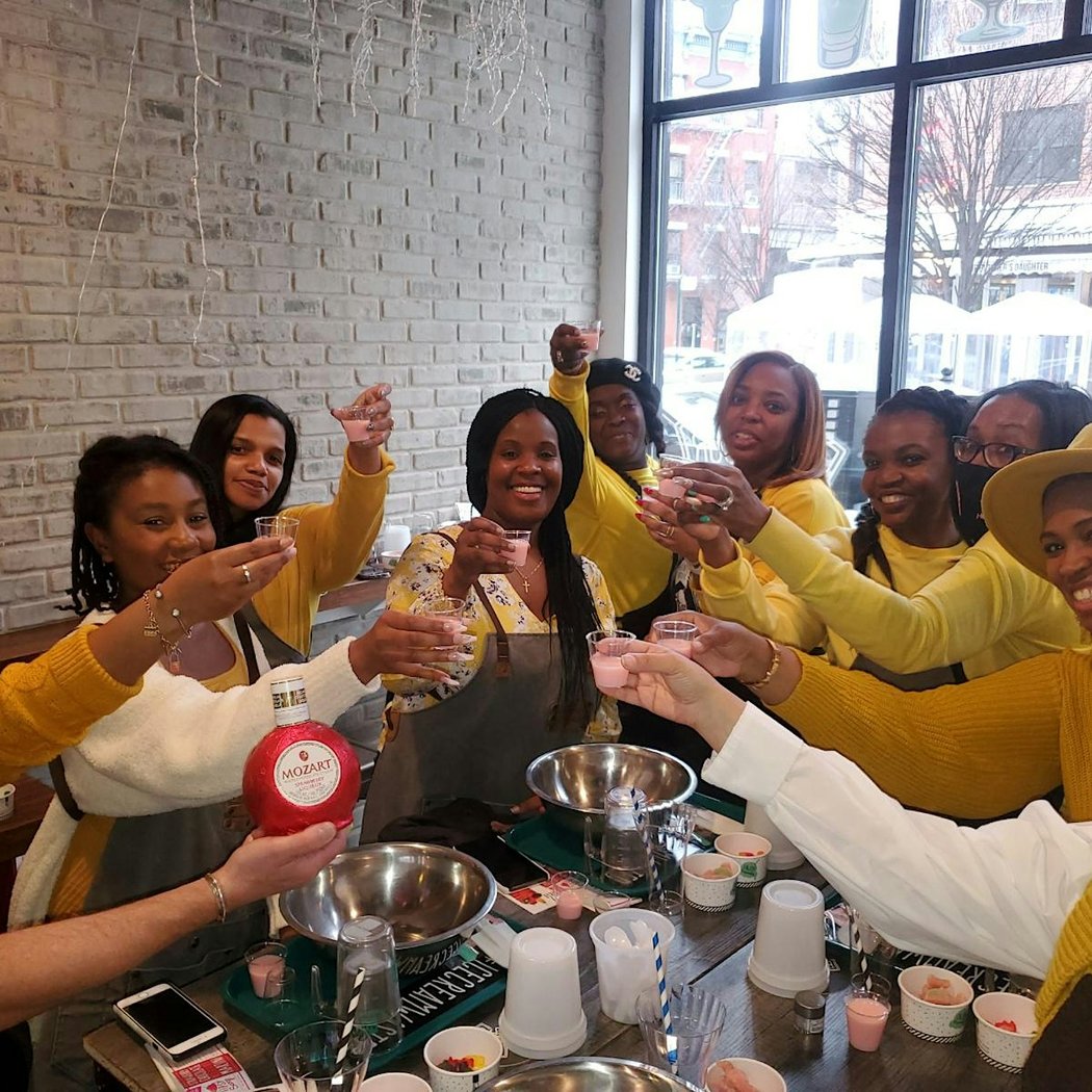 Boozy Ice Cream Making Class 1