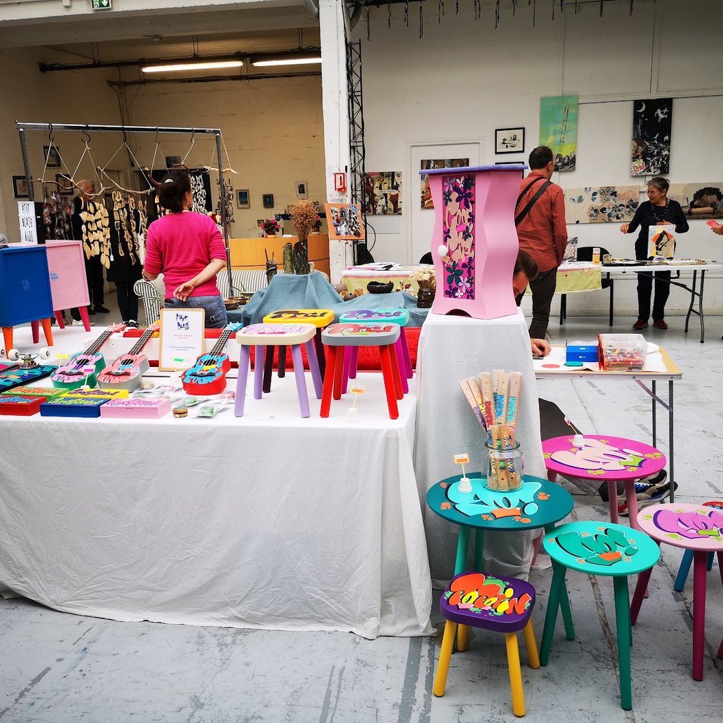 Atelier artistique : fabrication de peinture avec la tempera 5
