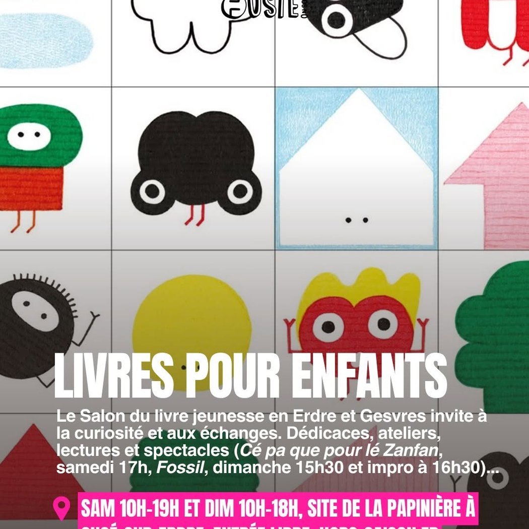 Salon du livre jeunesse en Erdre et Gesvres 1