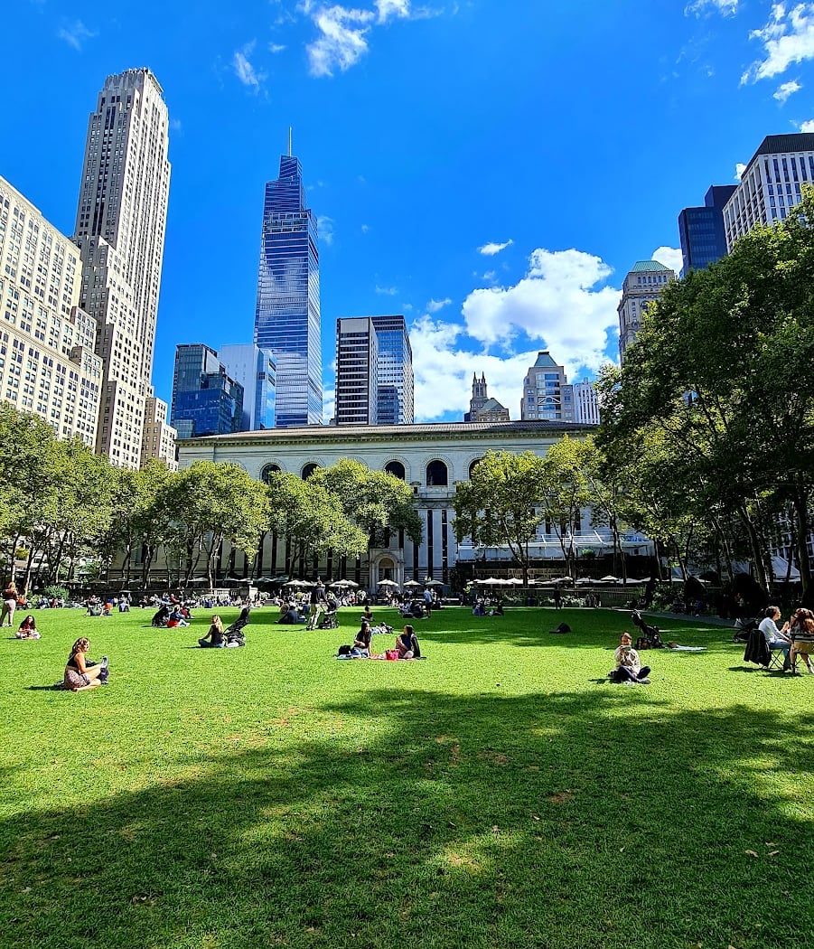 Bryant Park Free Outdoor Activities 2