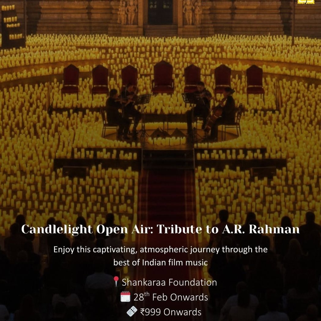 Candlelight Open Air: Tribute to A.R. Rahman 1