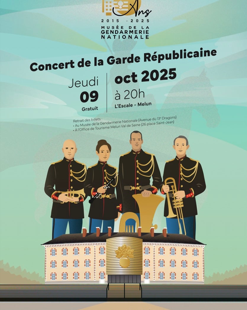 10th Anniversary Celebration of the Musée de la Gendarmerie Nationale 1