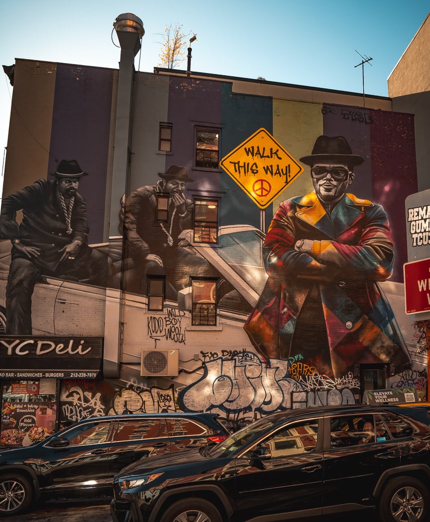 Kobra's Run-D.M.C. Mural 1