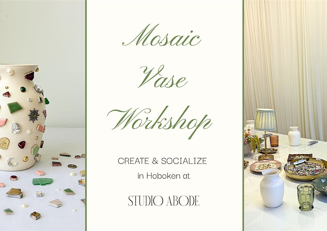 Mosaic Vase Workshop 1