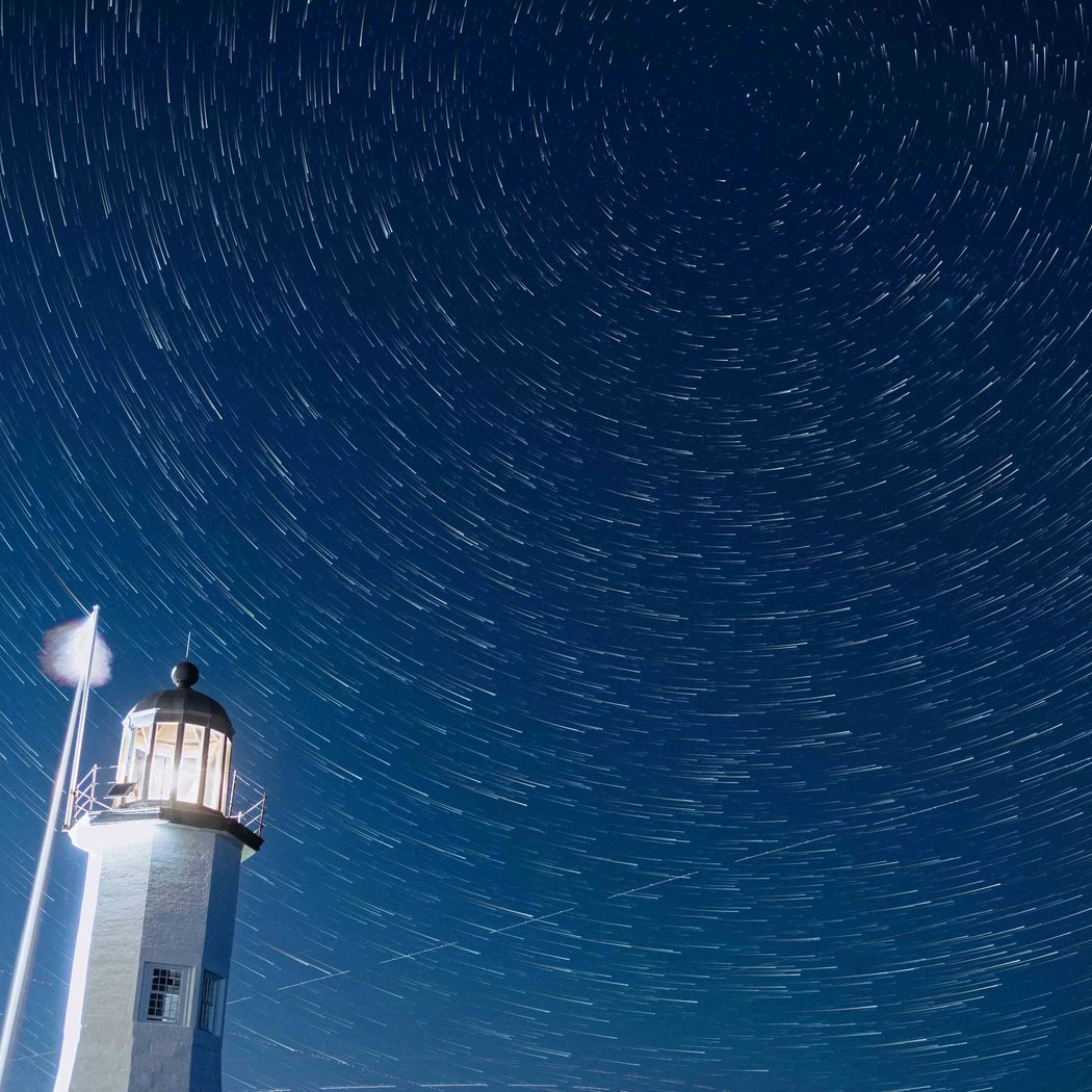 One Night Astrophotography @ Scituate Lighthouse 2