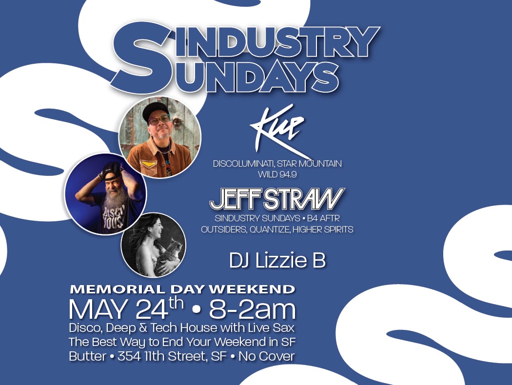 Sindustry Sundays: Kue • Jeff Straw • DJ Lizzie B