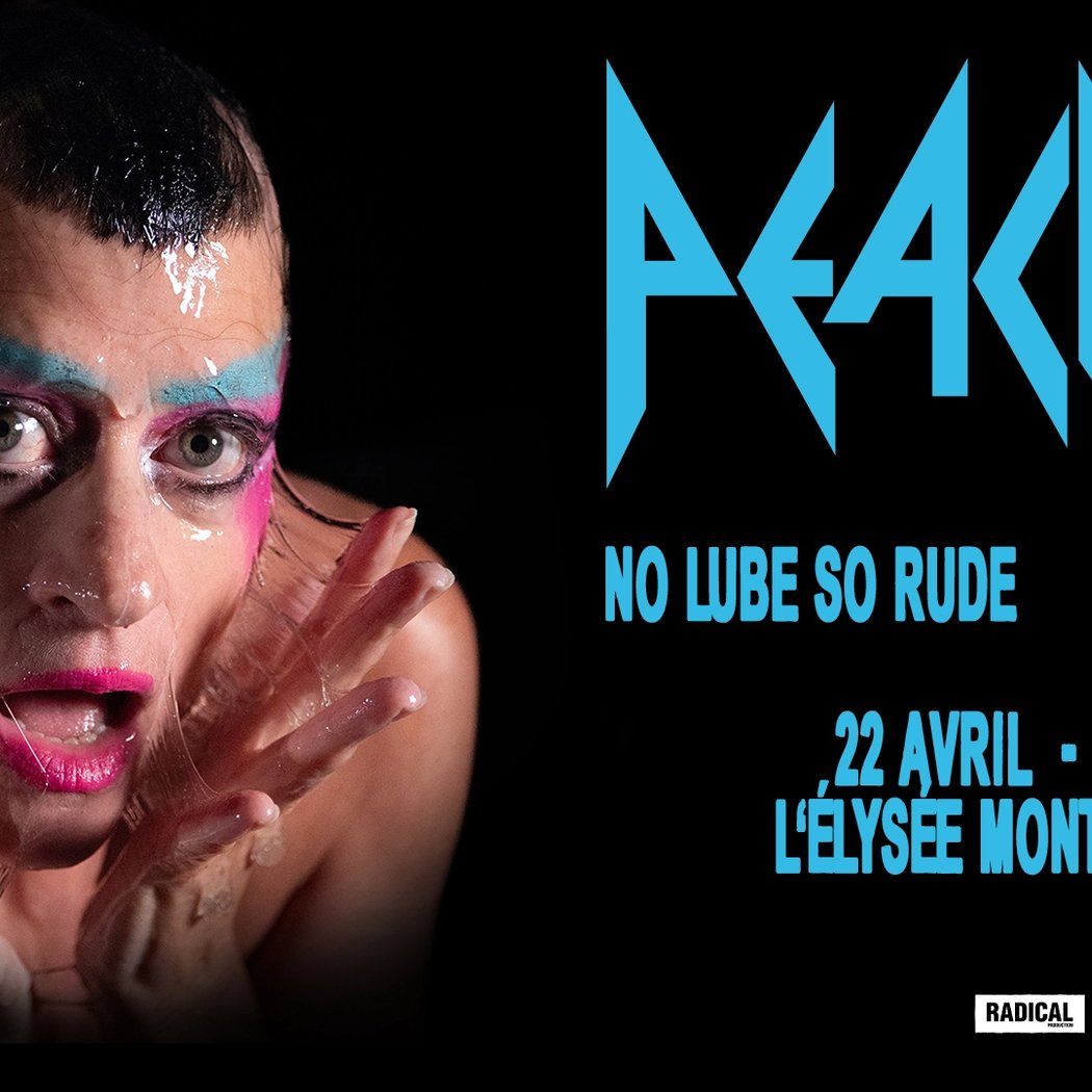 Peaches - No Lube So Rude Tour 2026 1