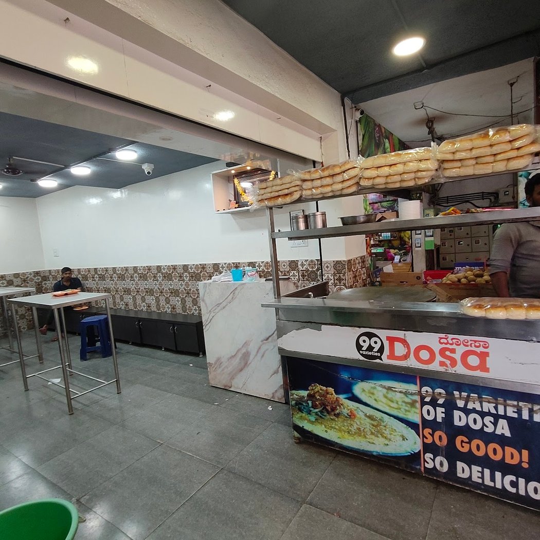 Jai maruthi 99 variety dosa and pav bhaji corner 2
