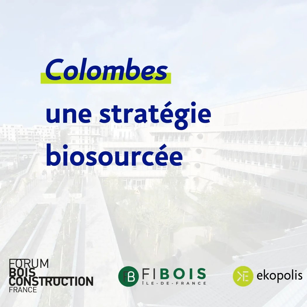 Colombes – une stratégie biosourcée 1