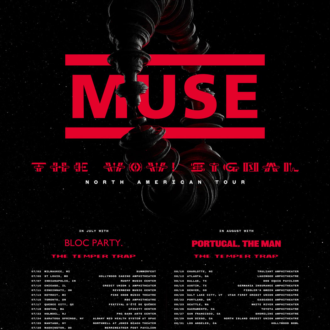 Muse, Bloc Party & The Temper Trap 1