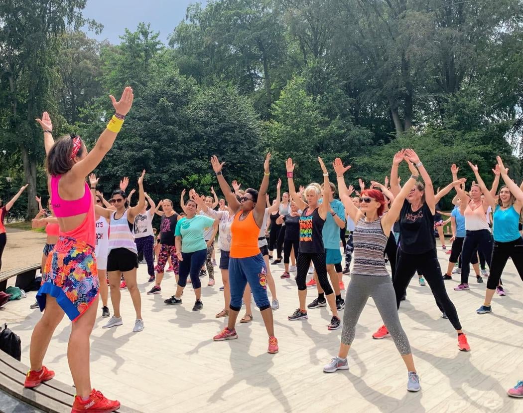 Gratis Udendørs Zumba med Irina