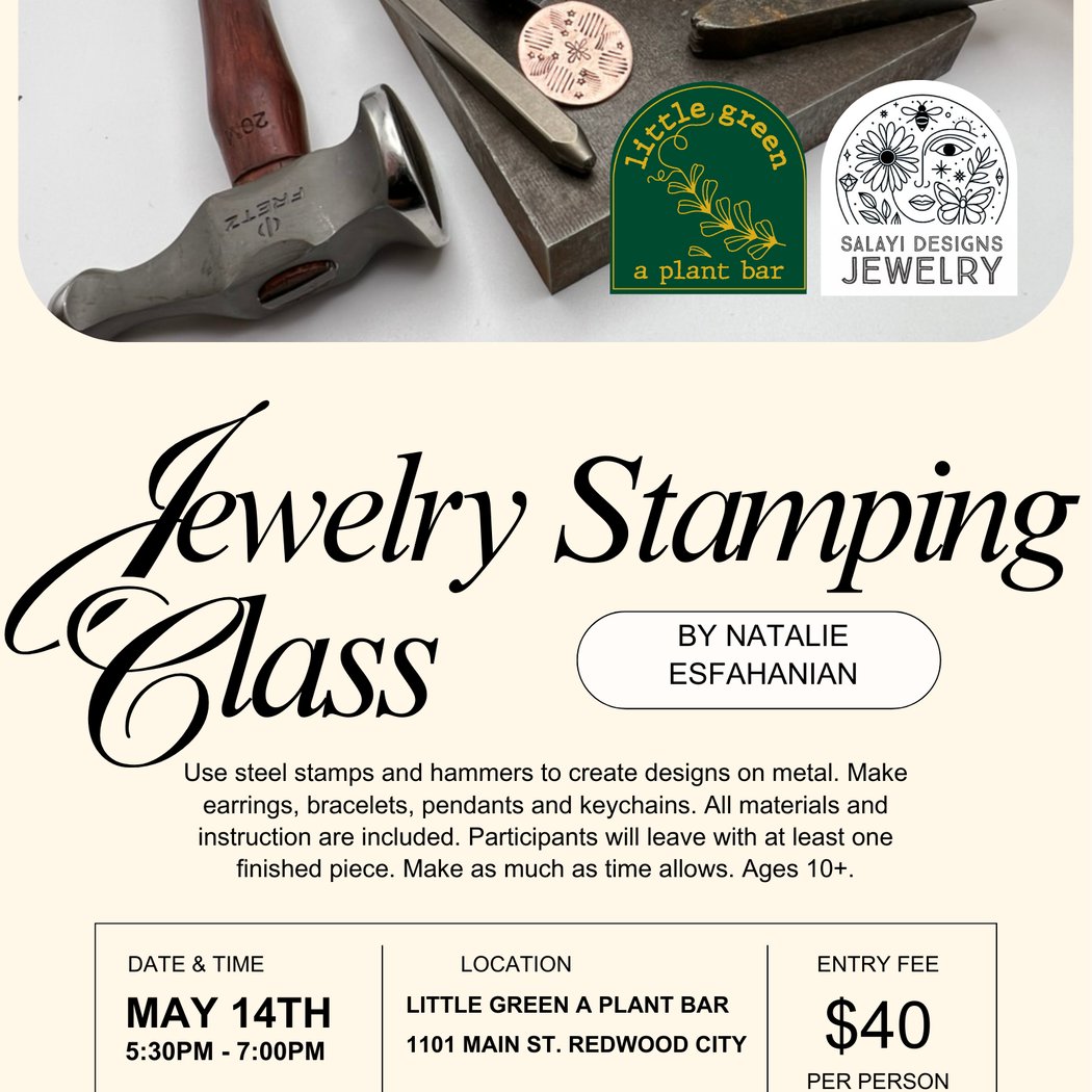 Jewelry Stamping Class 1