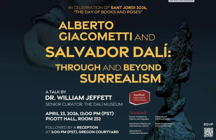 Sant Jordi 2026: Alberto Giacometti and Salvador Dalí: Through and Beyond Surrealism 1