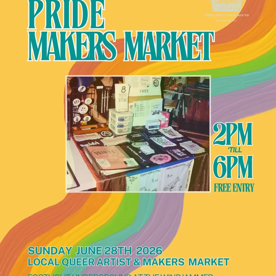Footlight Presents Pride Makers Market & Game Night
