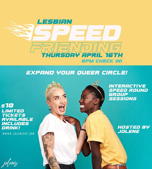 Lesbian Speed Friending 1
