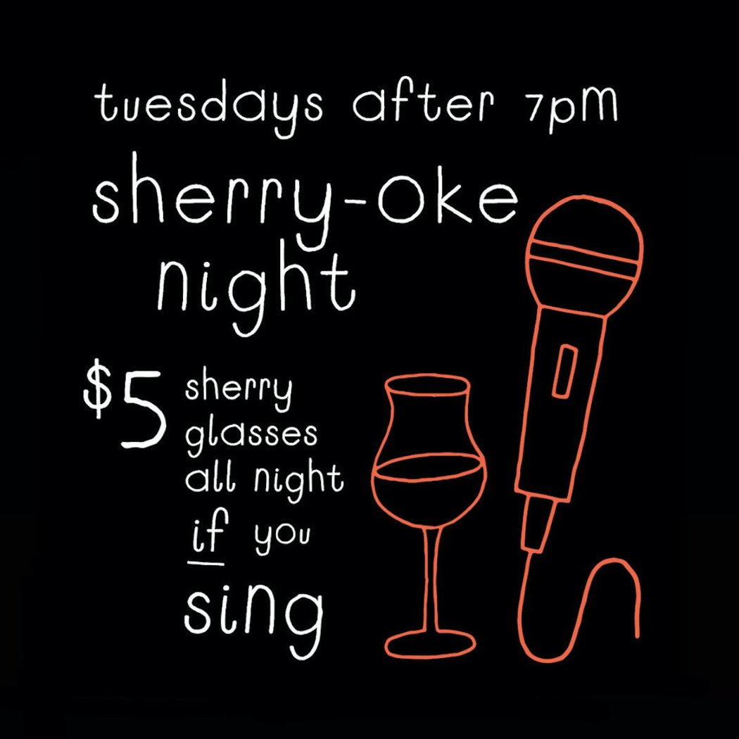 Sherry-oke Night