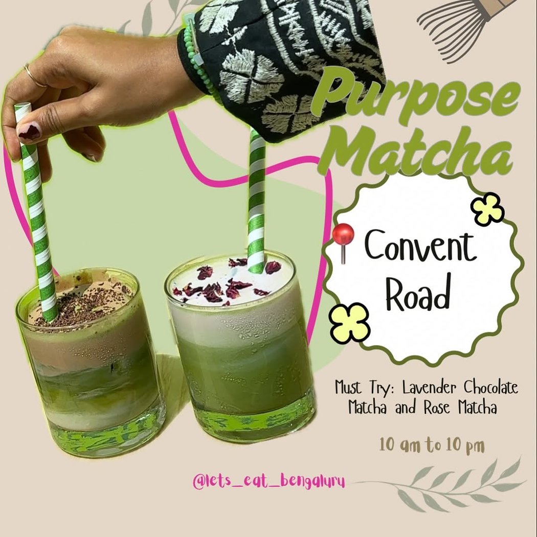 Purpose Matcha + Coffee House 1
