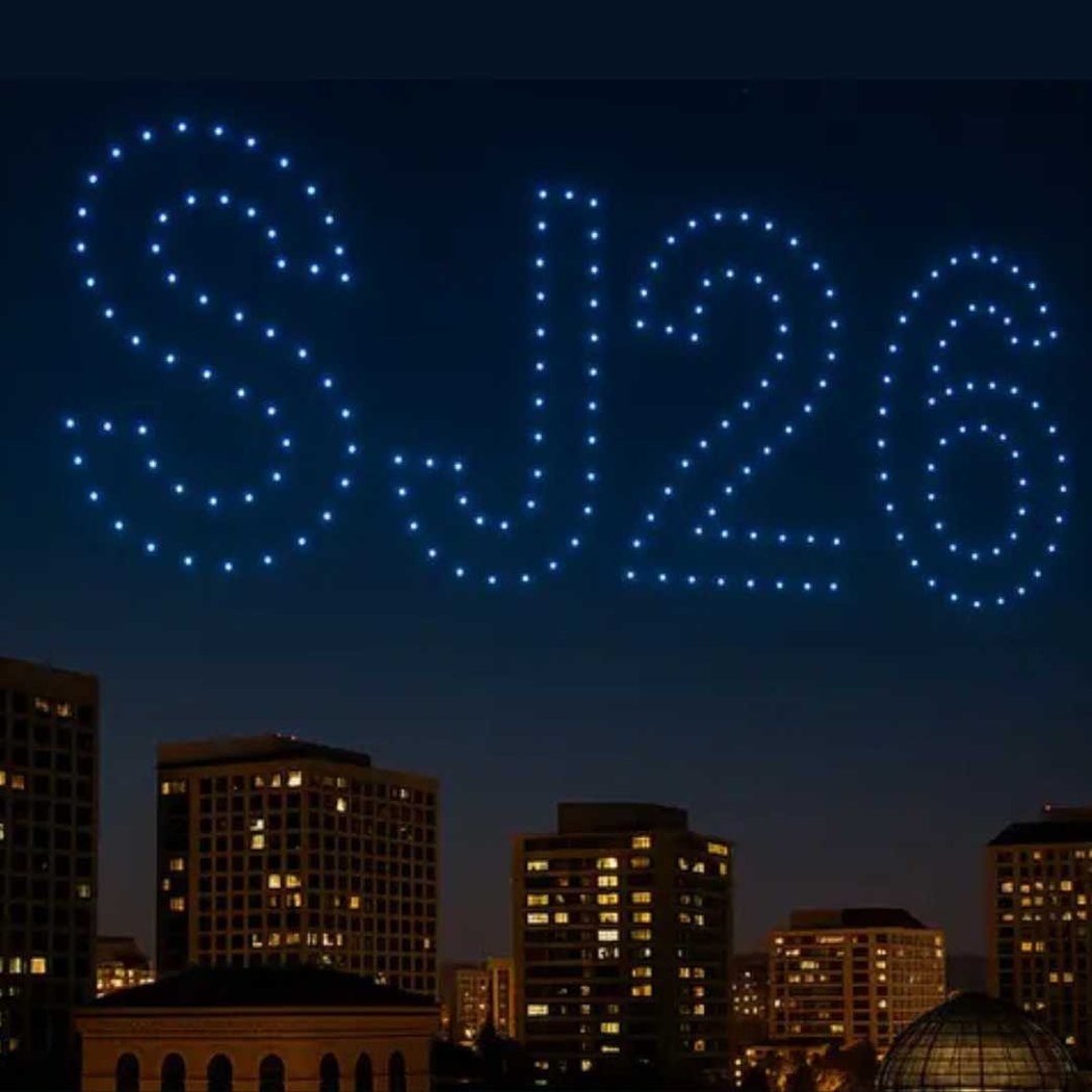 The Big Game Opening Night Drone Show 1