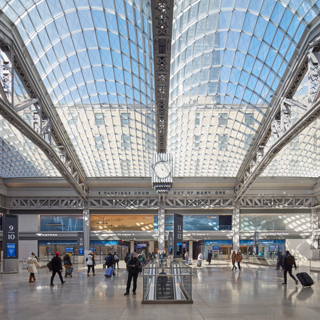 New York Moynihan Train Hall At Penn Station 1