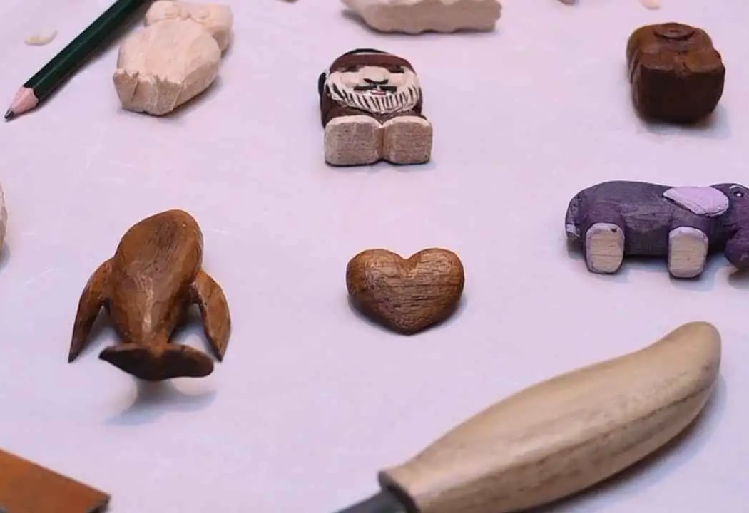 Miniature Wood Carving - Idam 1