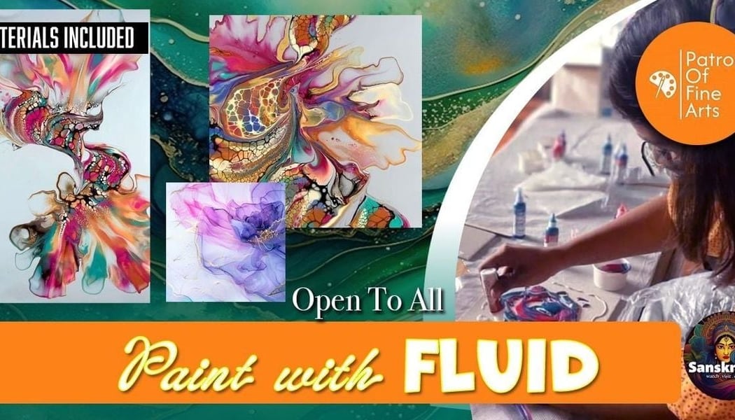 Painting Workshop - Fluid Art 1