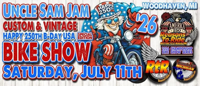 Uncle Sam Jam Custom & Vintage Bike Show 1