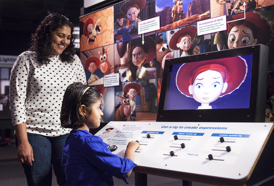 The Science of Pixar exhibit 1