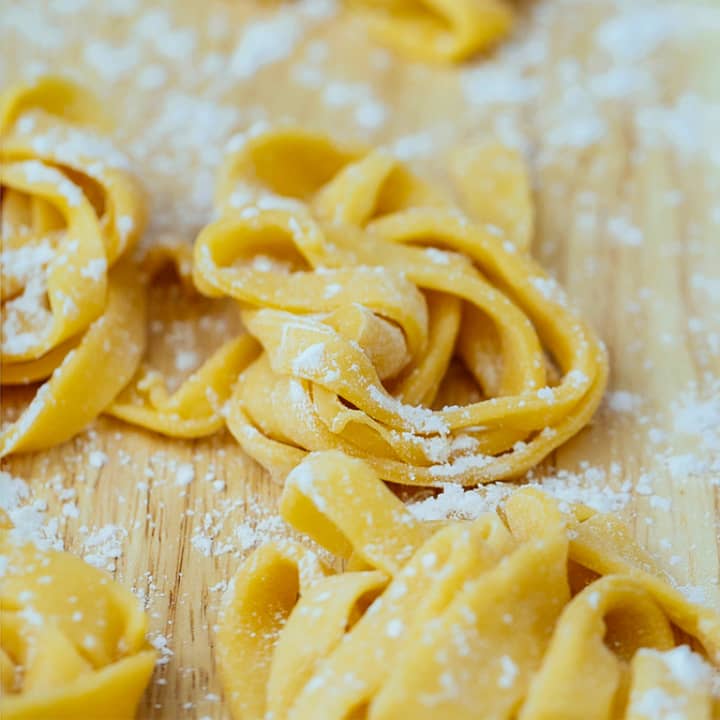 Authentic Tagliatelle al Pesto 3