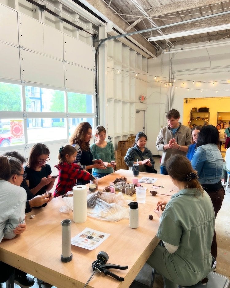 Date Night Pottery Class 2