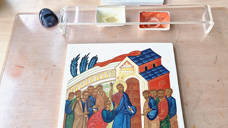 Initiation et perfectionnement aux techniques traditionnelles de l’iconographie byzantine 1