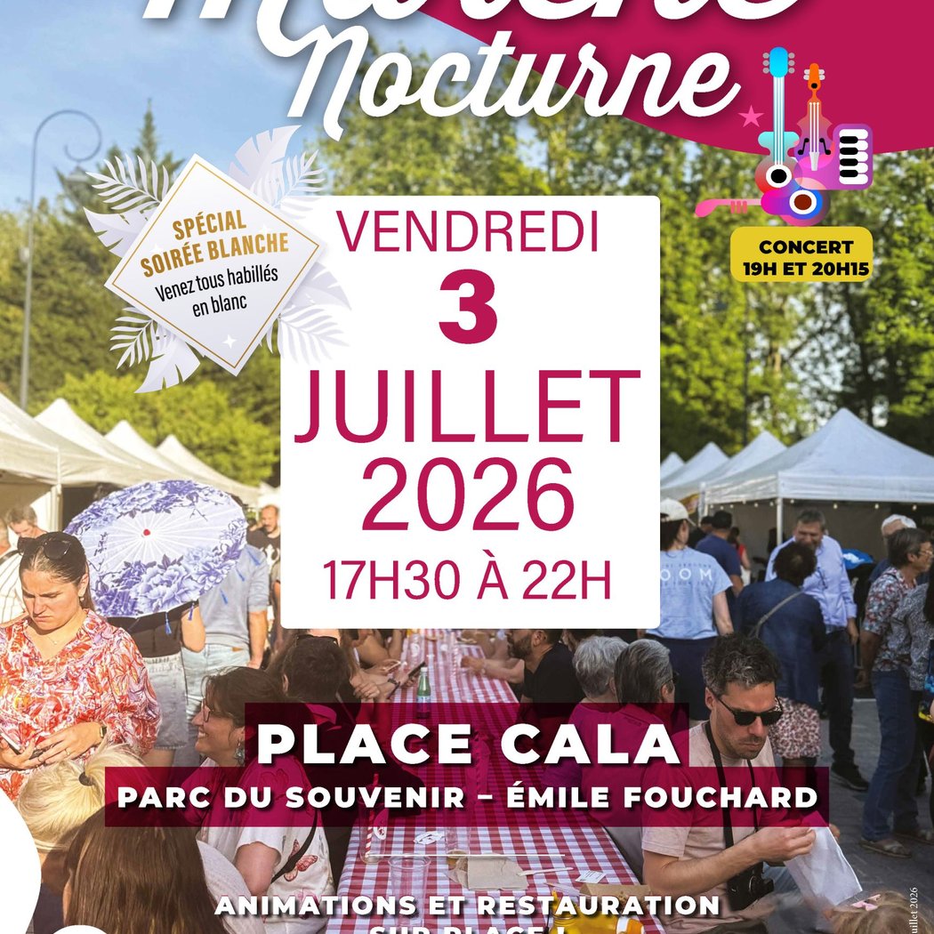 Marché nocturne – Spécial soirée blanche 1