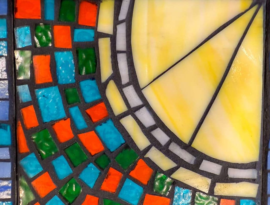 Intro to Glass Mosaics: Learn to Make Colorful Indoor Mosaics 1