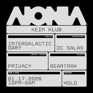 Kein Klub w/ Intergalactic Gary, DC Salas, Privacy 2