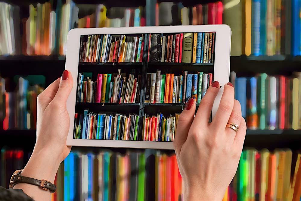 Library Shelfie with YA Books 1
