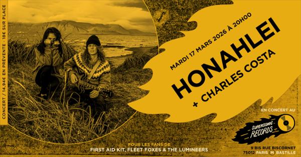 Honahlei + Charles Costa en concert 1