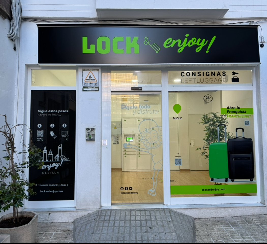 LOCK & enjoy! - Consignas en Plaza del Duque 2