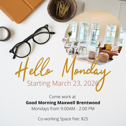 Hello Monday – Coworking at GMM Brentwood 1