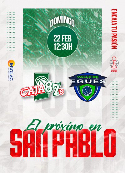 INSOLAC CAJA 87 BALONCESTO vs Valle de Egües Baloncesto 1
