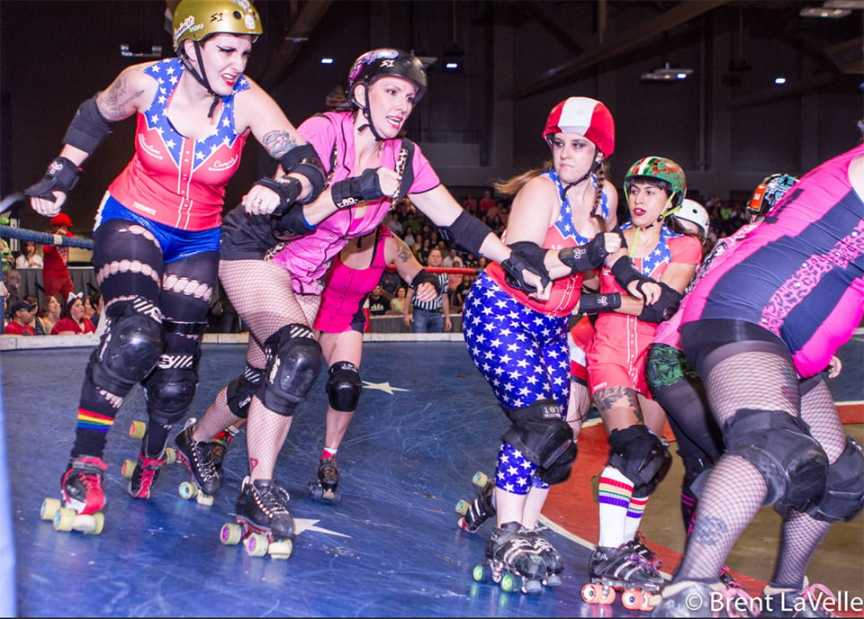 Texas Roller Derby: Cherry Bombs vs Rhinestones 2