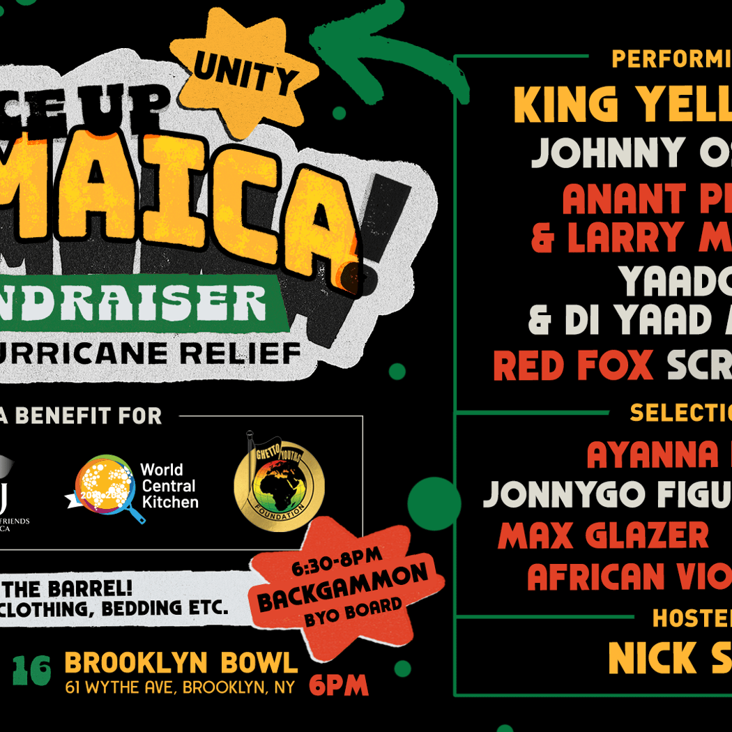 Nice Up Jamaica! A Fundraiser for Hurricane Relief 1