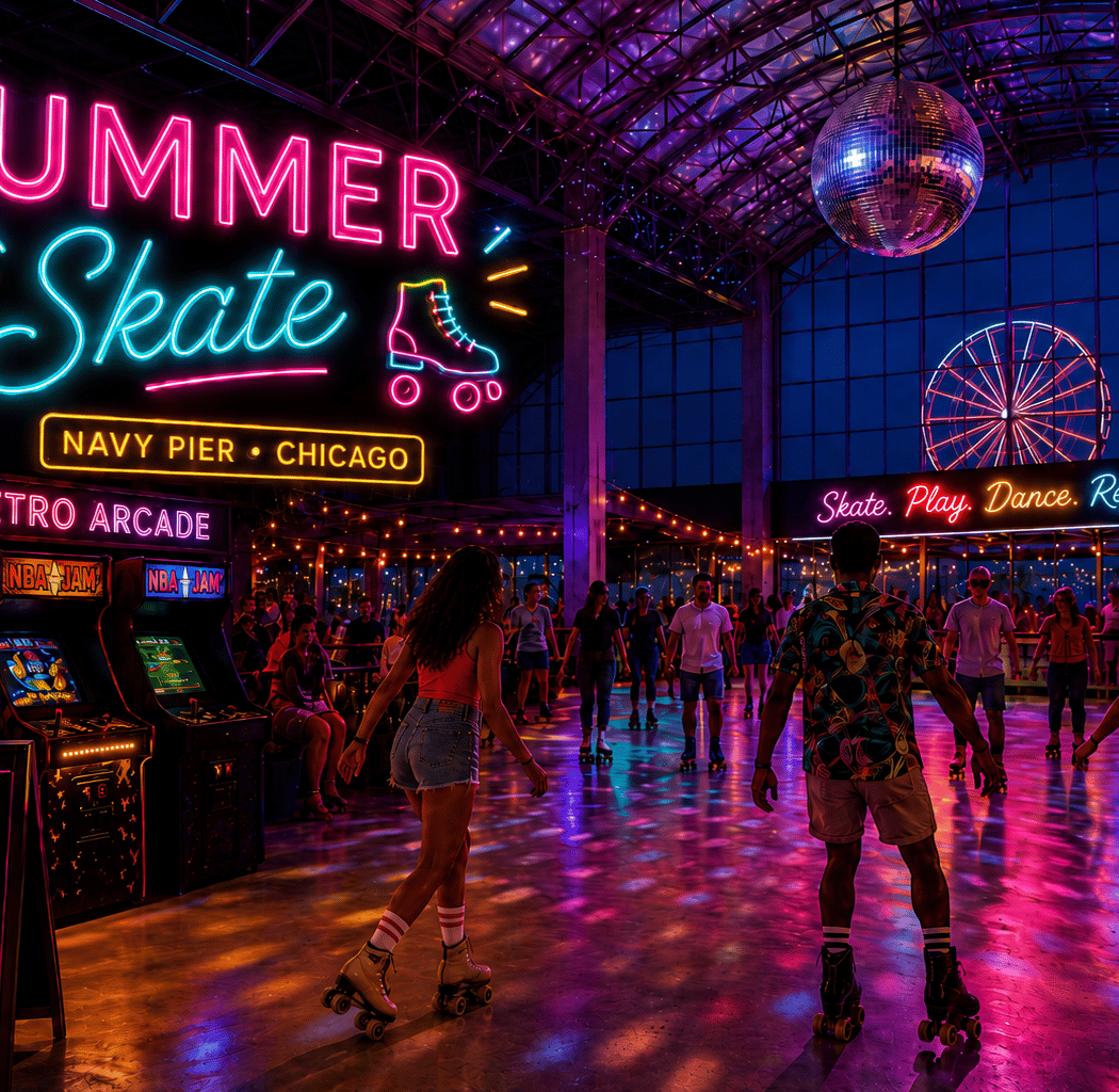Summer Skate at Navy Pier 1
