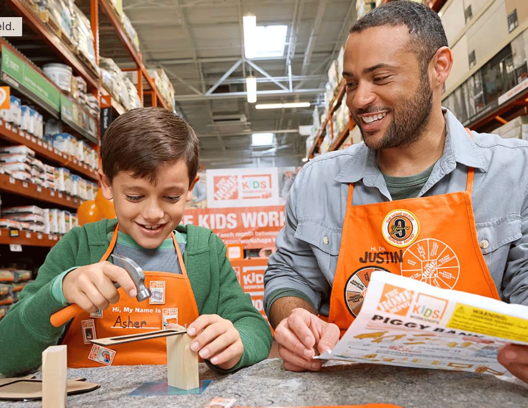 Free Home Depot In-Store Kids Workshops (Age 5-12) 1