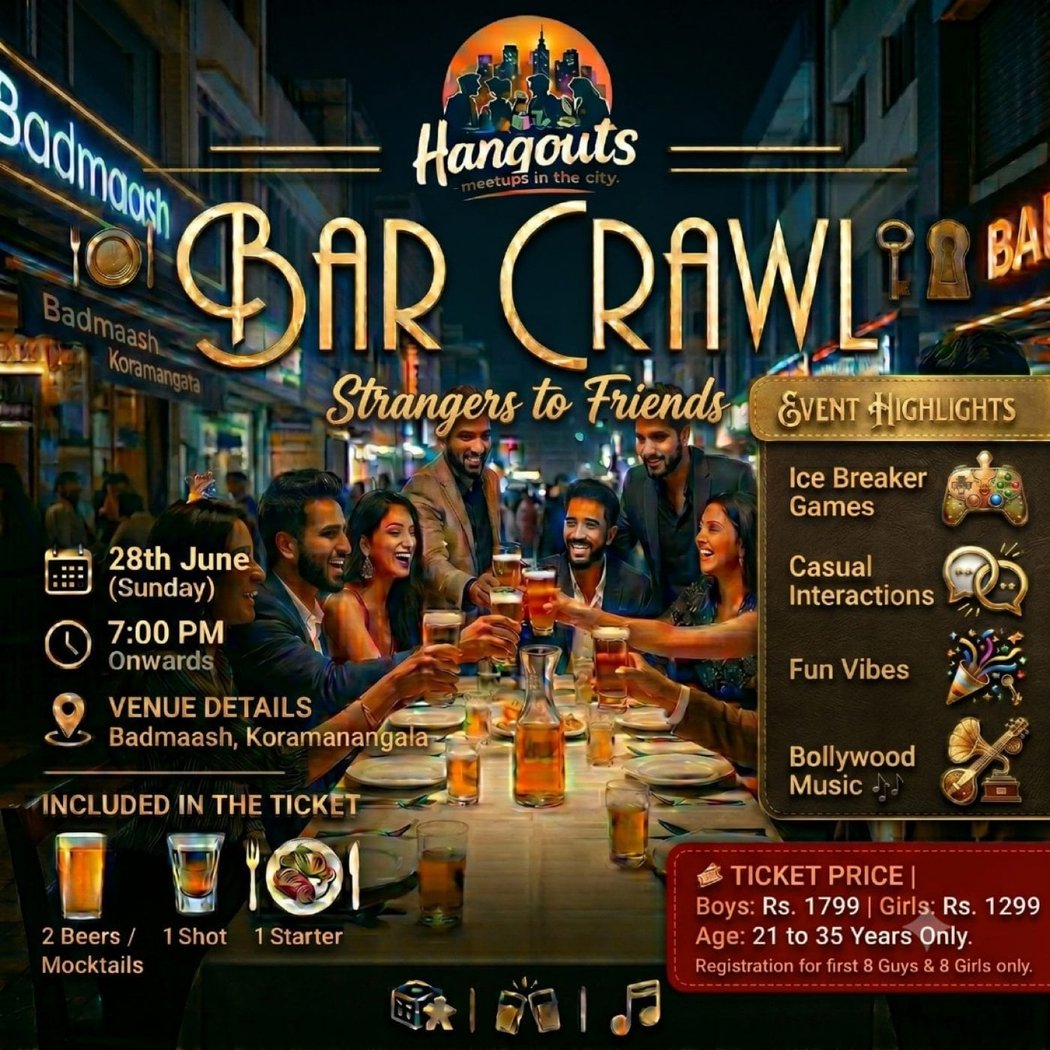 Bar Crawl by Hangouts
