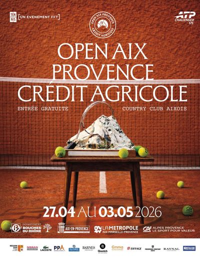 L'Open Aix Provence Crédit Agricole 1